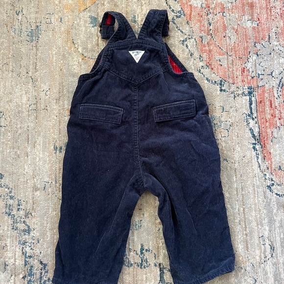 Vintage Oshkosh Y2K Flannel-lined Corduroy Overalls - Picture 4 of 5